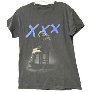 XXXTentacion Chair Solitary T-Shirt Men's Size S Black Distressed Rap Tee